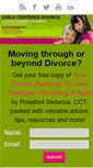 Mobile Screenshot of childcentereddivorce.com